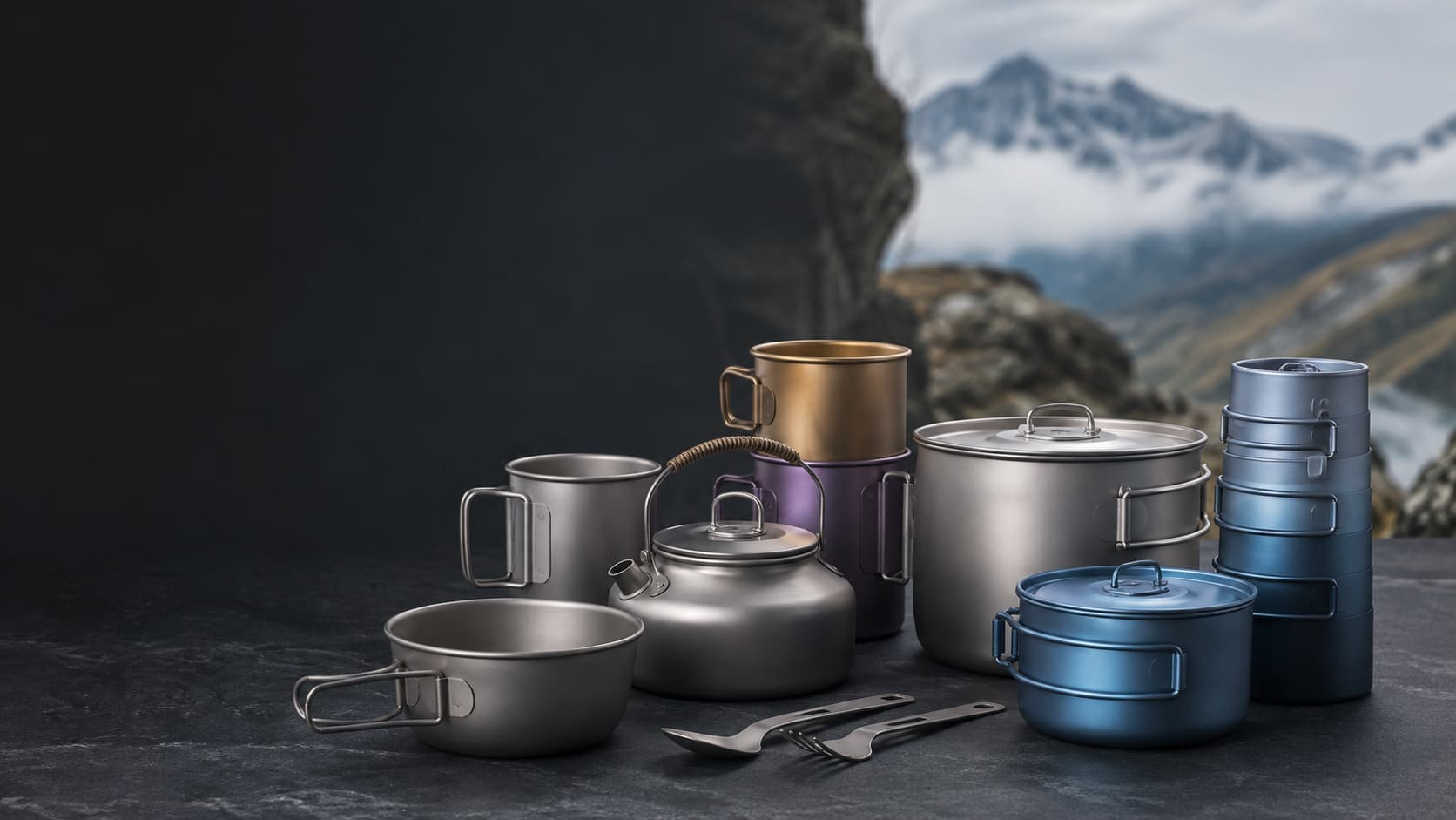 Why titanium shows different colors hero